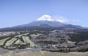 富士山展望台より