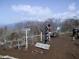 越前岳山頂