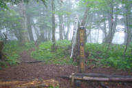 櫛形山山頂