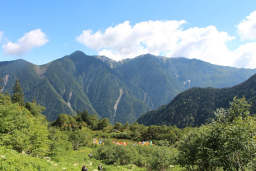 鳳凰三山と御池 