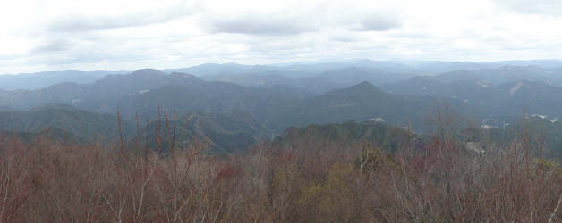 明神山頂からの眺め