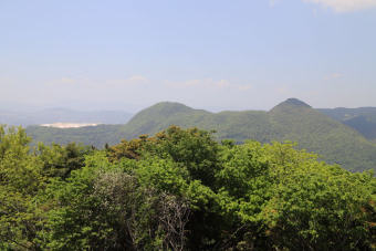 香春岳が見えてくる