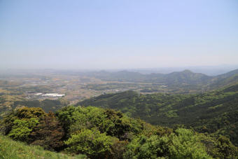 京都平野を望む