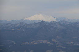 浅間山と妙義山