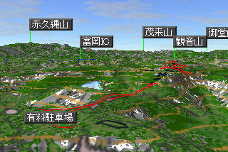 観音山マップ