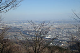 町並みを一望