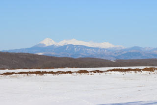 阿寒富士と雌阿寒岳