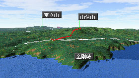 山伏山マップ