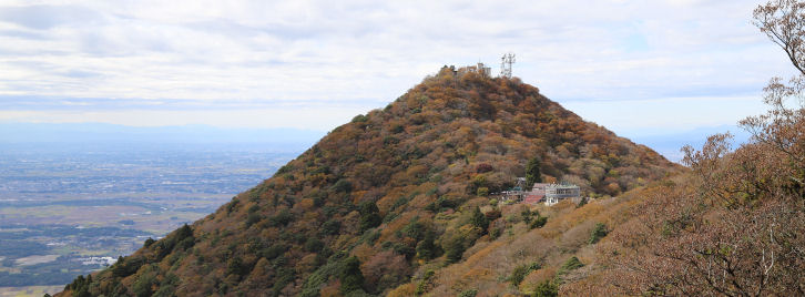 ロープウエイ駅から