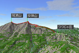 筑波山マップ