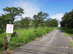 一目山登山口