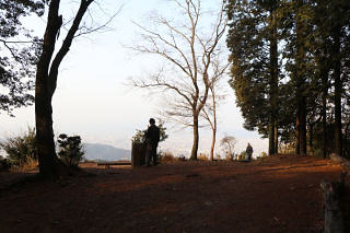 大文字山頂上に到