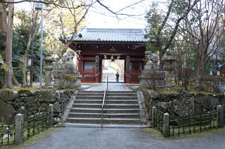 神峰山寺に立ち寄る