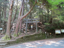 鳥居が登山口