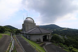 天文台を経由して降りる