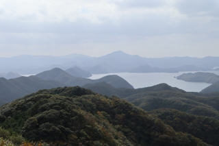 烏帽子岳展望所からの白嶽