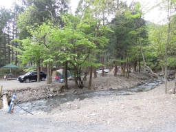 キャンプ場に到着