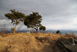 皿ヶ峰の山頂