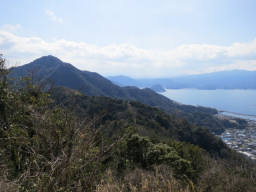 駿河湾を見ながら