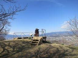 大嵐山の展望台