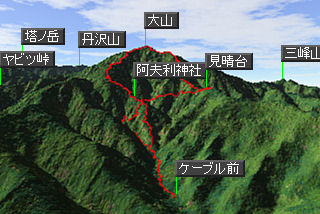 大山マップ