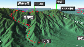 烏尾山マップ