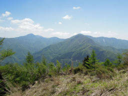 檜洞丸と蛭ヶ岳