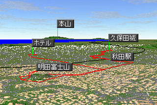 明田富士山マップ