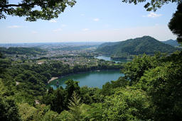 峯の薬師からの眺め