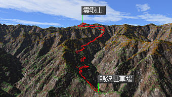 雲取山マップ