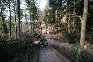 城山方面へ