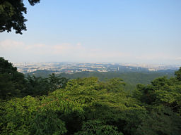 東京方面の眺望