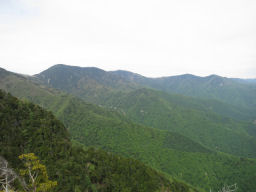 雁坂嶺方面