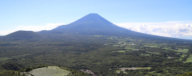 登山道からの眺望