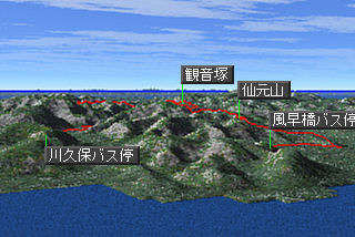 仙元山マップ